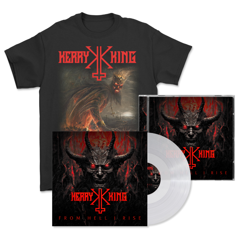 Kerry King From Hell I Rise bundle with clear vinyl