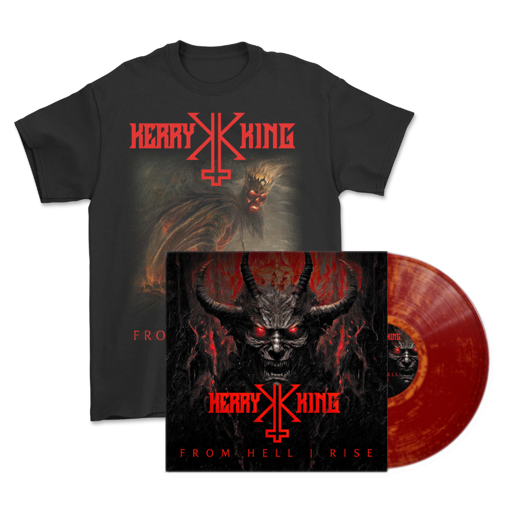 Kerry King From Hell I Rise bundle with orange red vinyl