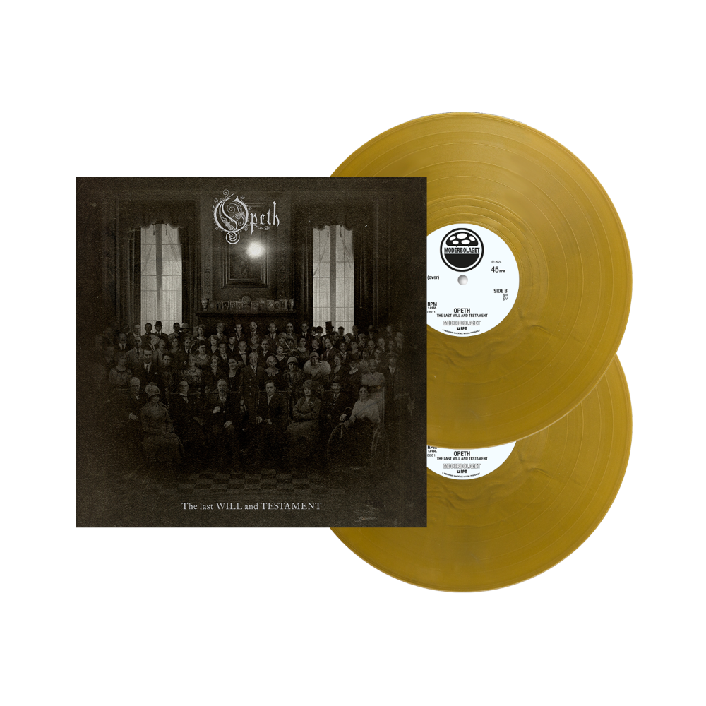 Opeth Last Will and Testament Vinyl Opaque Gold