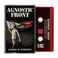 Agnostic Front cassette tape with black and red design