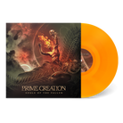 Vinyl record with 'Prime Creation' album cover featuring a fantasy design.