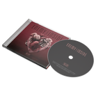 A CD album case and disc for the music release by Enemy Inside called R.I.P.