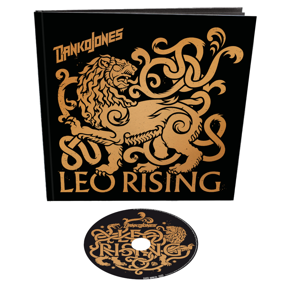 Danko Jones Leo Rising Earbook art