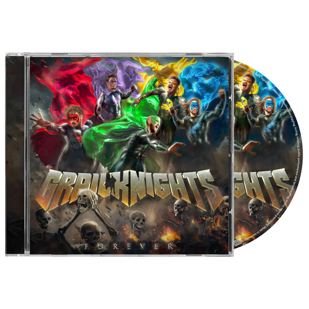 Grailknights Forever CD mockup