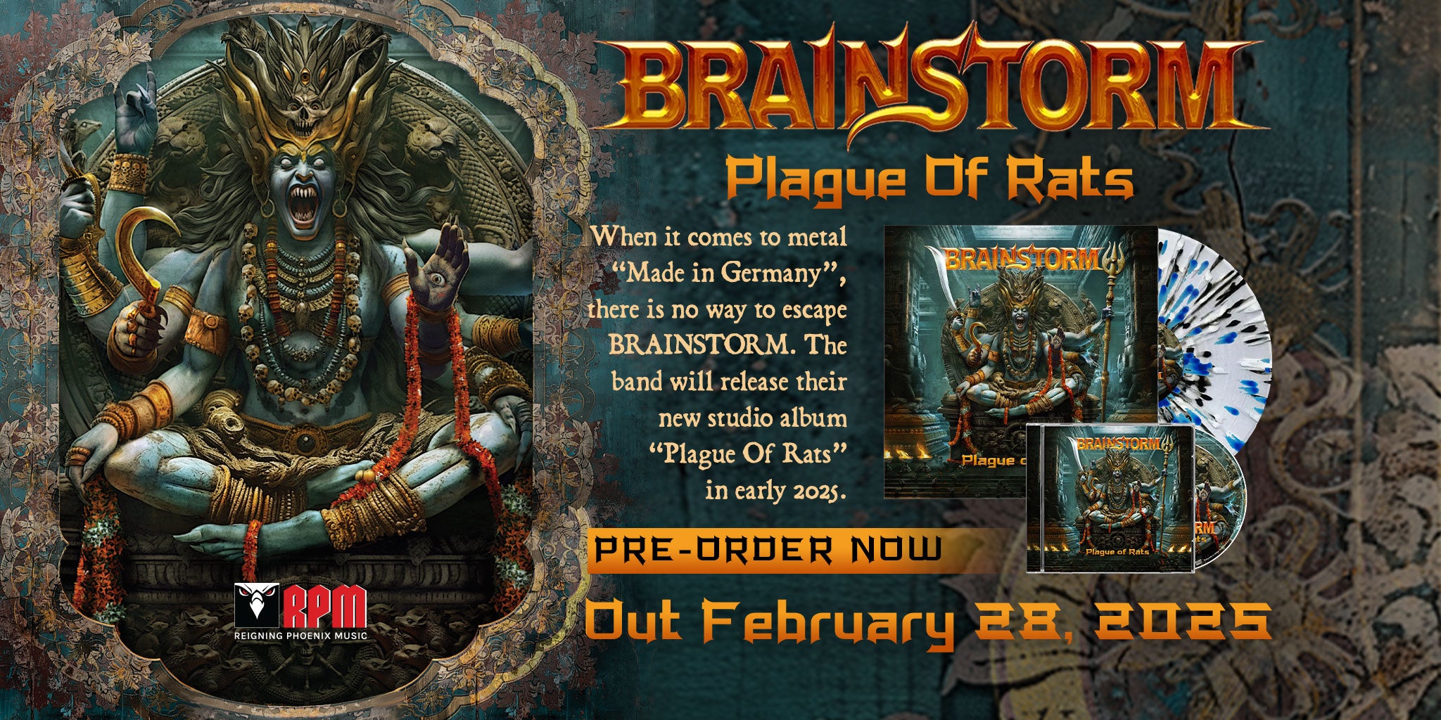 Brainstorm Pre-order