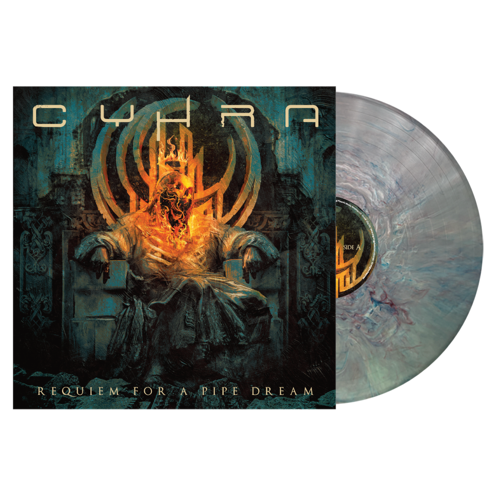 Cyhra Requiem for  a Dream vinyl mock up art