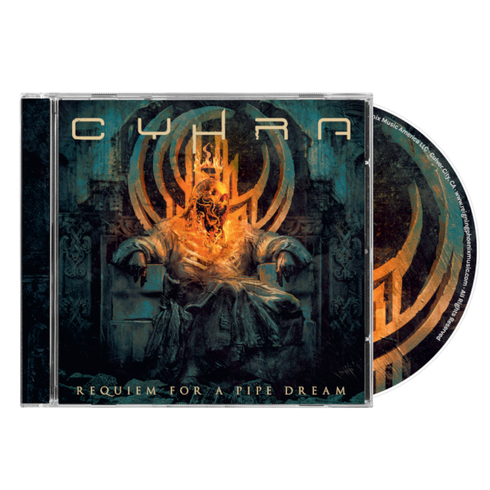 Cyhra CD Requiem for a Pipe Dream CD mockup art