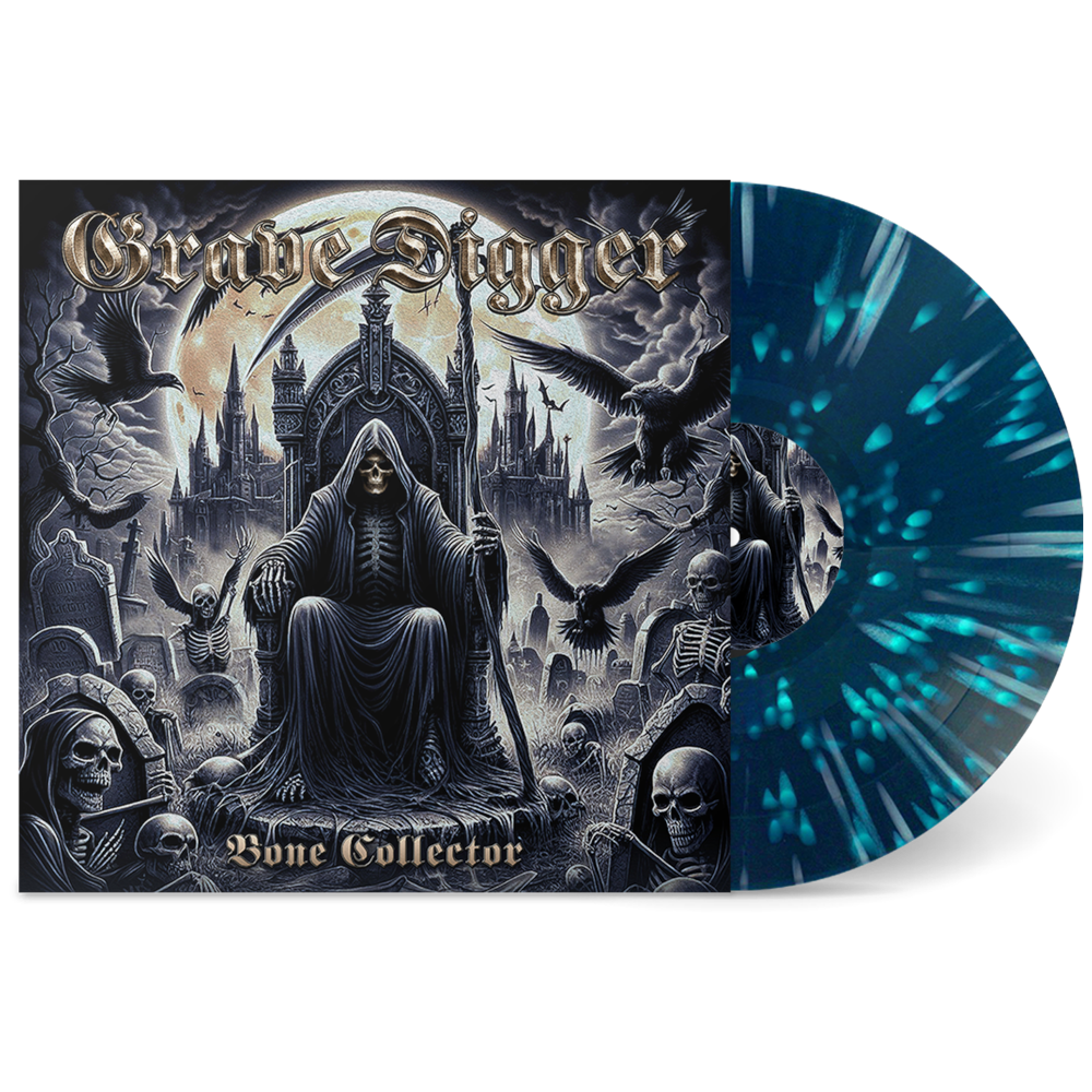 Grave Digger Bone Collector Mourning Burst Vinyl