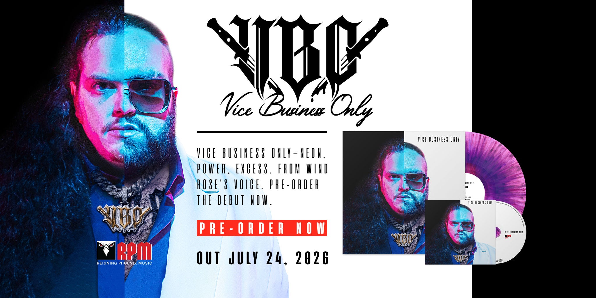 VBO music pre-order announcement